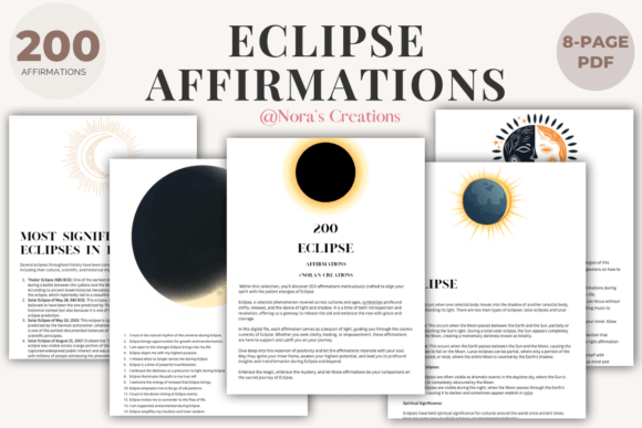 200 Eclipse Affirmations Guide: Strategic Use for Personal and Professional Growth