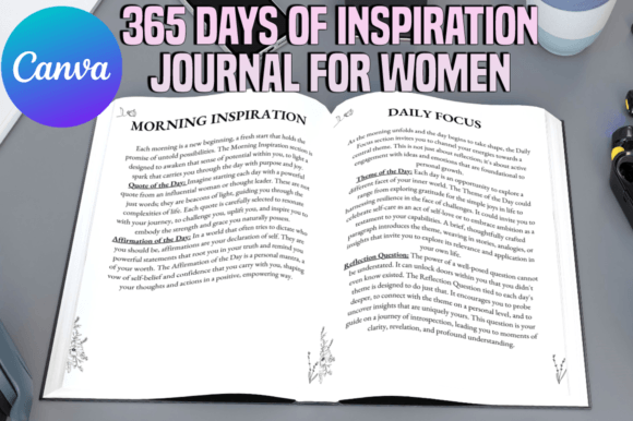 365 Days Inspiration Journal for Women: A Year of Growth, Reflection, and Empowerment