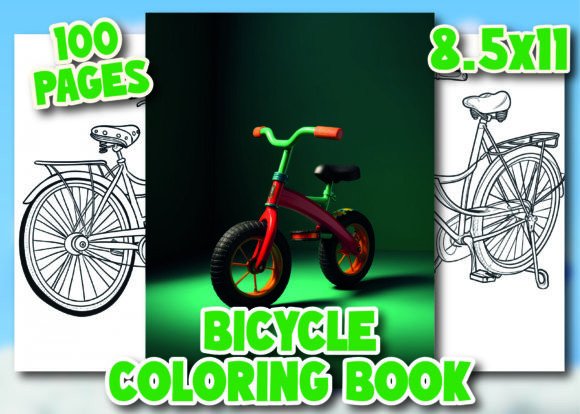Bicycle Coloring Pages for Kids: A Valuable Resource for Creative Learning and Content Creation
