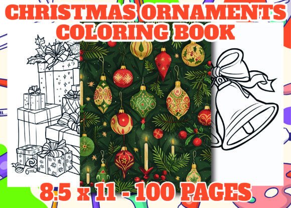 Christmas Ornaments Coloring Pages