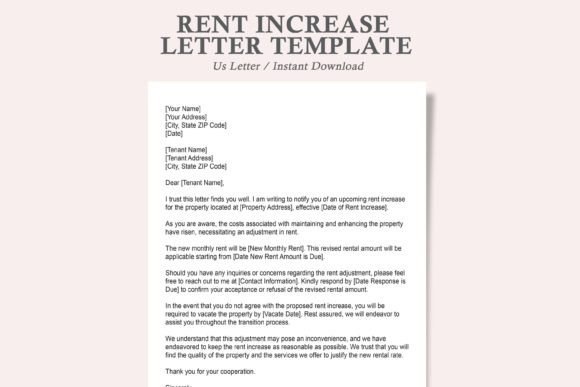 Effective Communication Through Rent Increase Letters and Rental Agreements