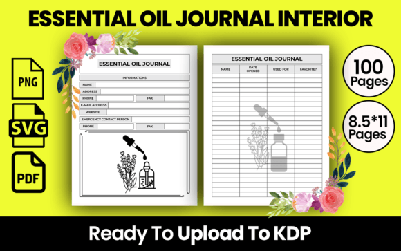 ESSENTIA OIL JOURNAL KDP INTERIOR