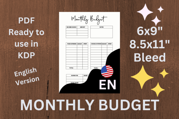 Monthly Budget Planner Template: A Practical Tool for KDP Sellers