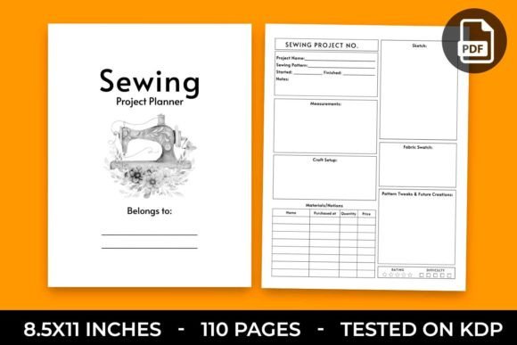 Sewing Project Planner Notebook: A Practical Guide for Entrepreneurs and Creatives