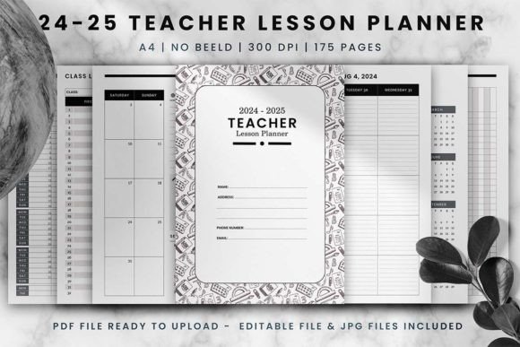 Teacher Lesson Planner 2024-2025